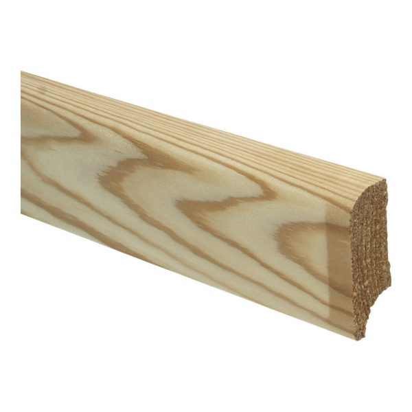 Koloniale plint 22x58 mm massief Grenen