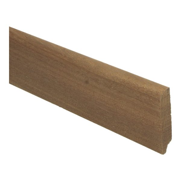 Franse houten plint 13x60 mm massief Afzelia