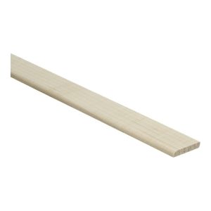 Afwerklijst 6x28 massief Ahorn