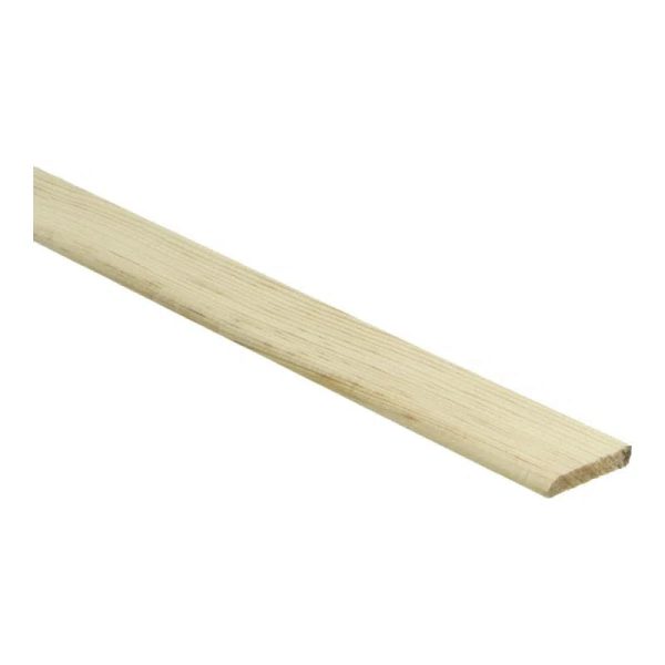 Afwerklijst 6x28 massief Grenen