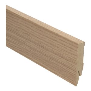 Rechte folieplint 70x14 Eiken
