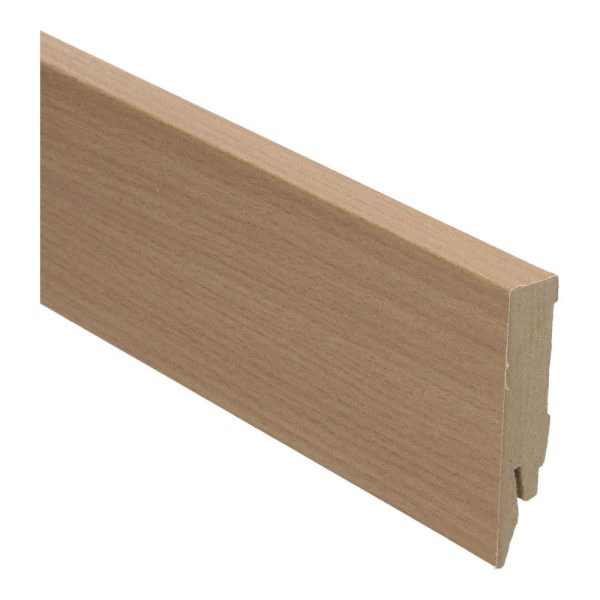 Rechte folieplint 70x14 Beuken Licht