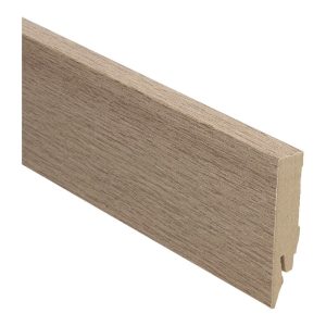 Rechte folieplint 70x14 Wit Noten