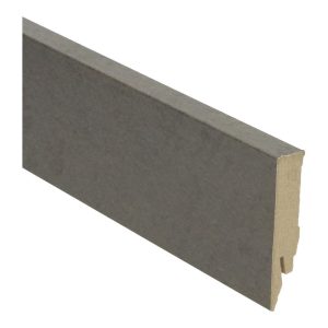 Rechte folieplint 70x14 Beton Gepolijst Donker