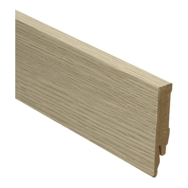 Rechte folieplint 70x14 Champagne Eiken