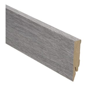 Rechte folieplint 70x14 Eiken Blauwgrijs