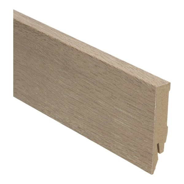 Rechte folieplint 70x14 Fijngestreept Eiken Licht