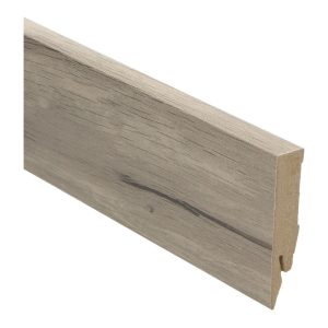 Rechte folieplint 70x14 Oud Eiken Licht