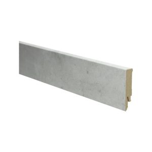 Rechte folieplint 70x14 Beton Licht