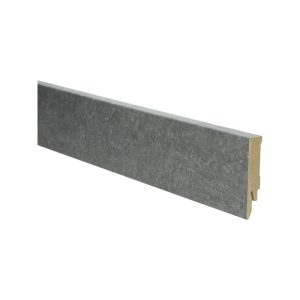 Rechte folieplint 70x14 Beton Donkergrijs