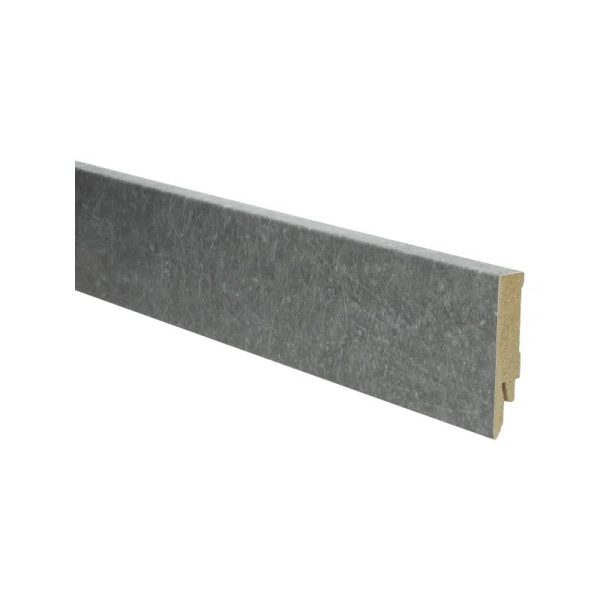 Rechte folieplint 70x14 Beton Donkergrijs