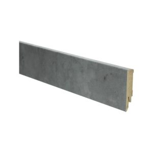 Rechte folieplint 70x14 Beton Grijs
