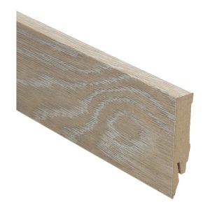 Rechte folieplint 70x14 Scarlet Oak Beige