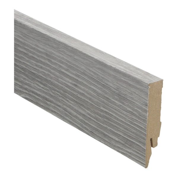 Rechte folieplint 70x14 Scarlet Oak Light Grey