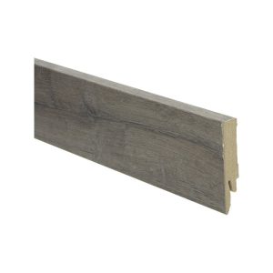Rechte folieplint 70x14 Oud Eiken Bruingrijs
