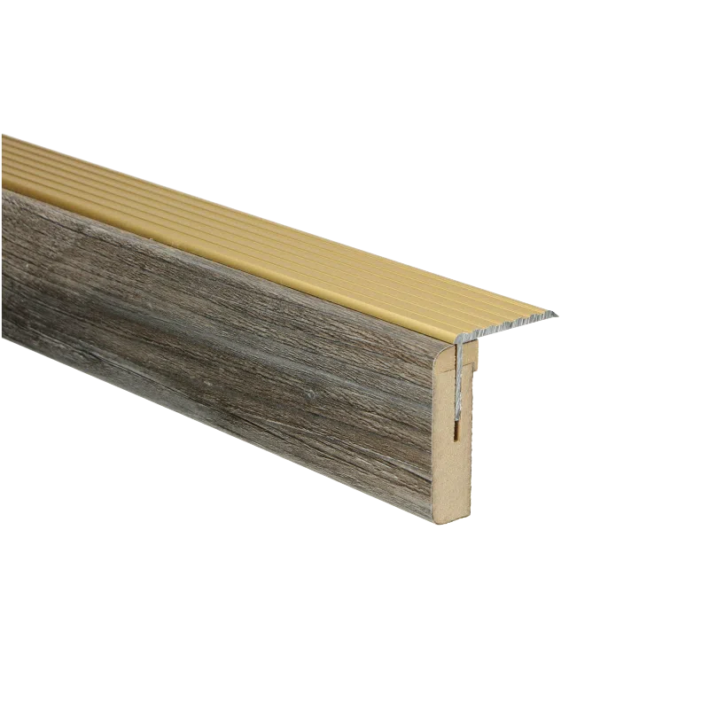 Uitlooptrede MexForm met aluminium profiel – Goud