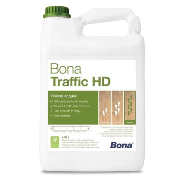 Bona Traffic HD 2k parketlak | Zijdemat | 5 Liter