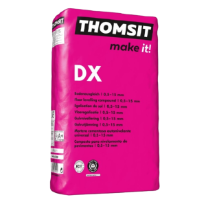 Thomsit Egalisatie DX voor PVC vloeren en Parket 25 kg