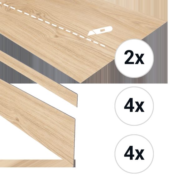 PVC traptreden set voor 4 treden | Douwes Dekker Ambitieus