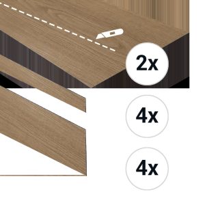 PVC traptreden set voor 4 treden | Otium NXT