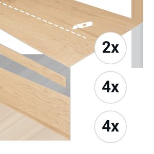 PVC traptreden set voor 4 treden | Otium Original