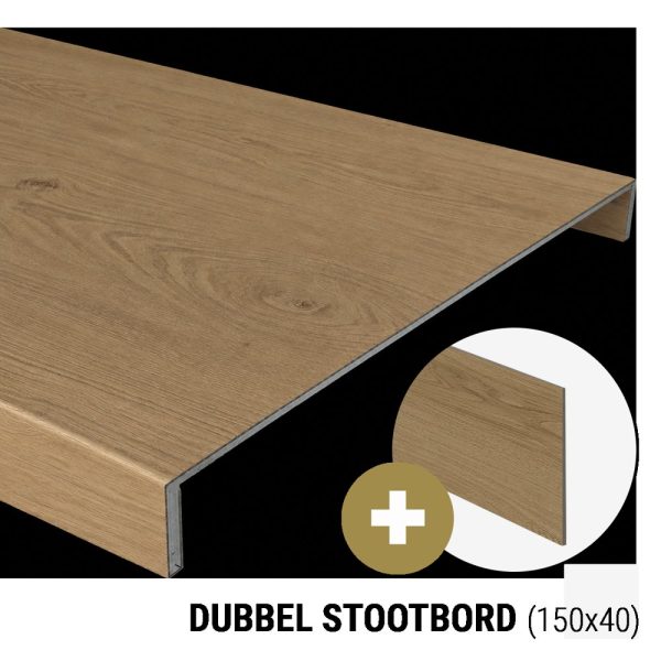 Rigid dubbeltrede set PVC 150 x 62 cm | Otium NXT