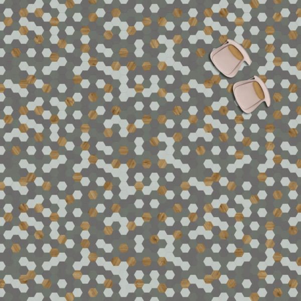 Moduleo Moods Hexagon Quattro 349